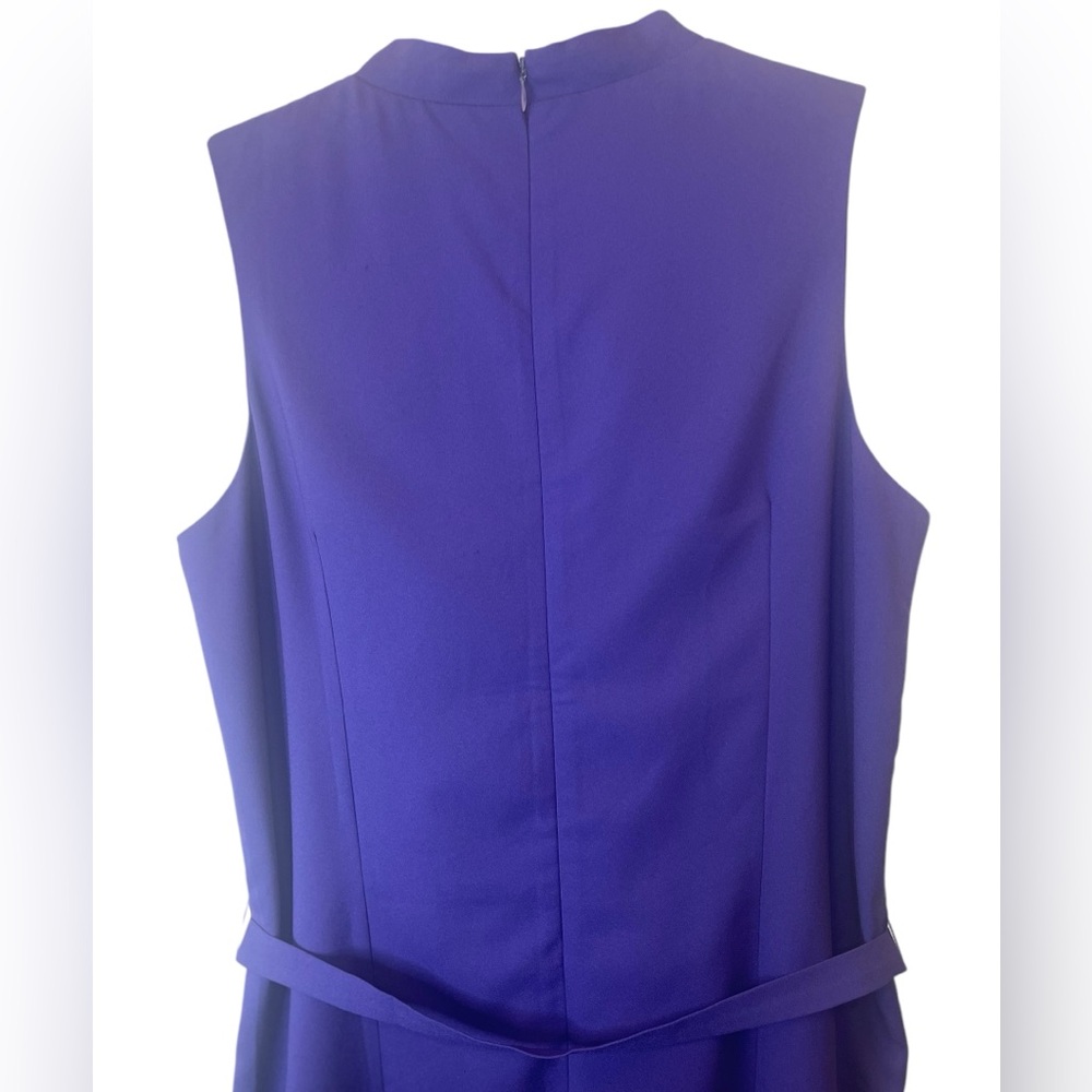 Cinderella Purple Mini Dress Sleeveless Crew Neck Size Medium - Picture 7 of 9